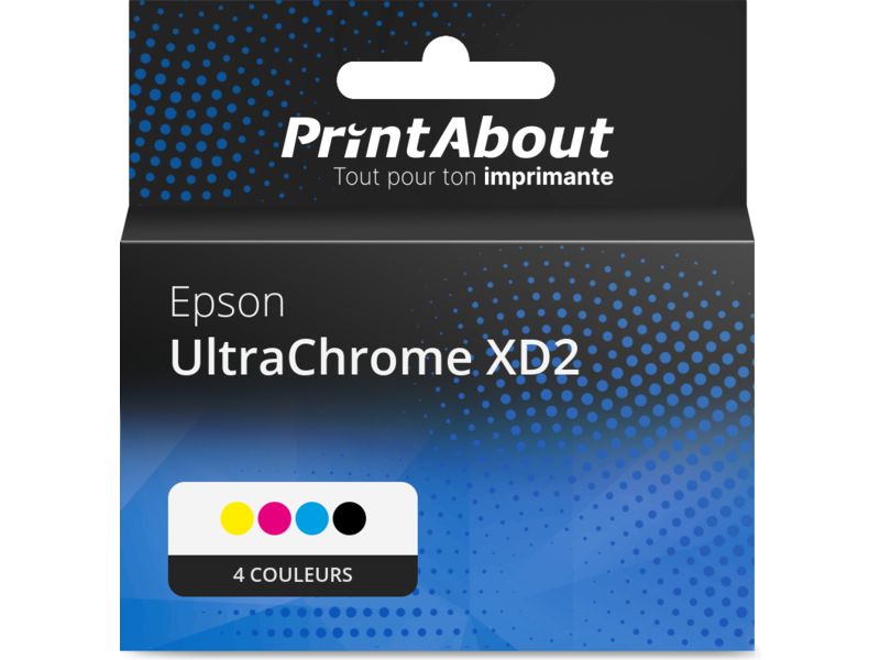 Cartouche compatible Epson UltraChrome XD2 (C13T40D/41/42/43/440) - 4 couleurs - Multipack