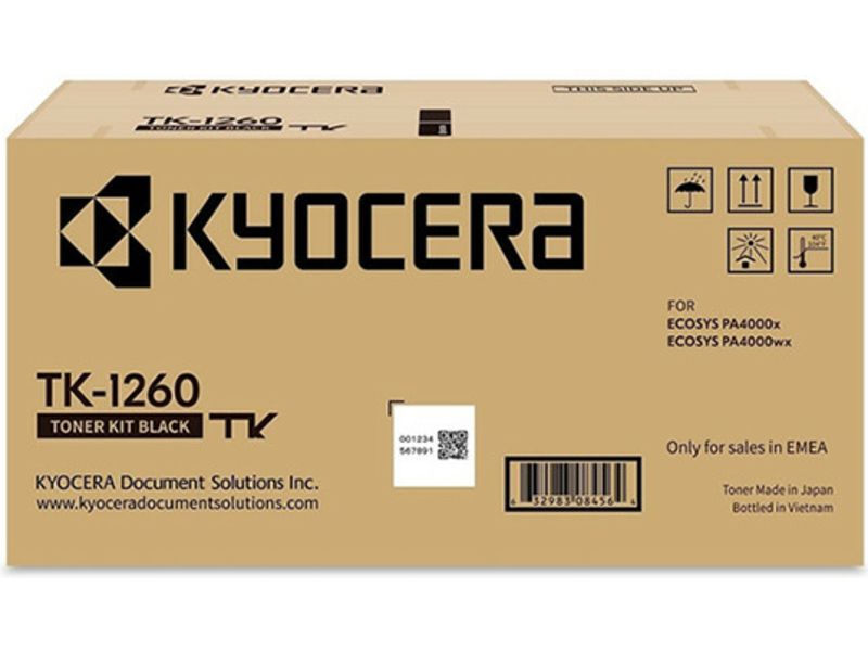 Kyocera TK-1260 - Noir - Toner