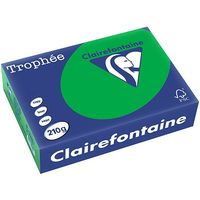 Clairefontaine Vert Billard Papier couleur A4 210 g/m² (250 feuilles)
