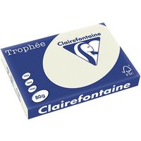 Clairefontaine Gris perle A3 Papier couleur 80 g/m² (500 feuilles)