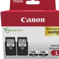 Canon PG-540L + PG-540L - Noir - Cartouche d'encre - Multipack