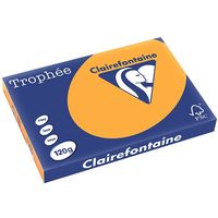 Clairefontaine Orange A3 Papier couleur 120 g/m² (250 feuilles)