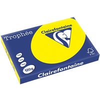 Clairefontaine Jaune soleil A3 Papier couleur 120 g/m² (250 feuilles)