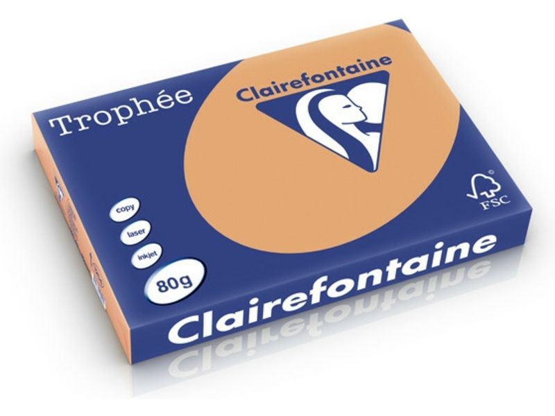 Clairefontaine Caramel A3 Papier couleur 80 g/m² (500 feuilles)