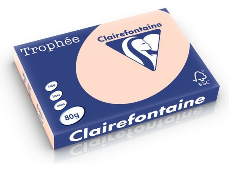 Clairefontaine Saumon A3 Papier couleur 80 g/m² (500 feuilles)
