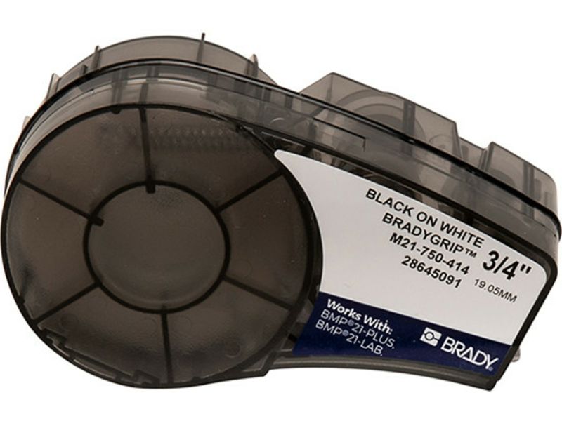 Brady M21-750-414 - Noir sur blanc - Étiquette