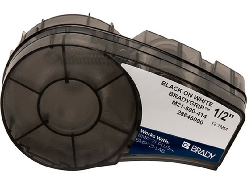 Brady M21-500-414 - Noir sur blanc - Étiquette