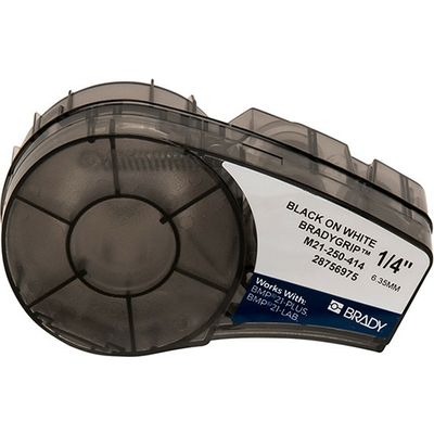 Brady M21-250-414 - Noir sur blanc - Étiquette