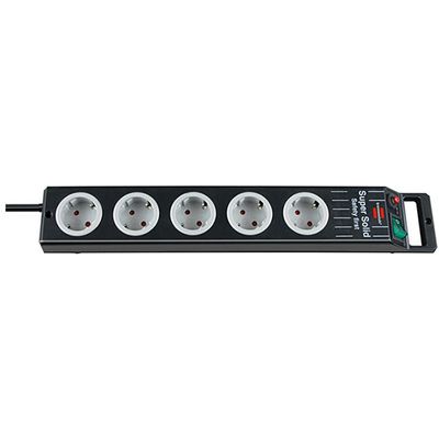 Brennenstuhl Super-Solid-Line avec 5 contacts 2.5m power strip