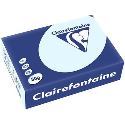 Clairefontaine Papier couleur Azure A5 80 g/m² (500 feuilles)