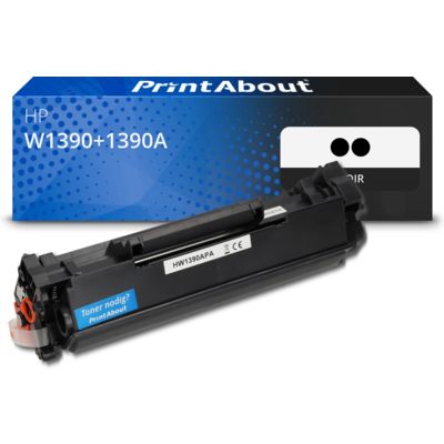 Toner compatible HP W1390+1390A (139A) - Noir - Multipack