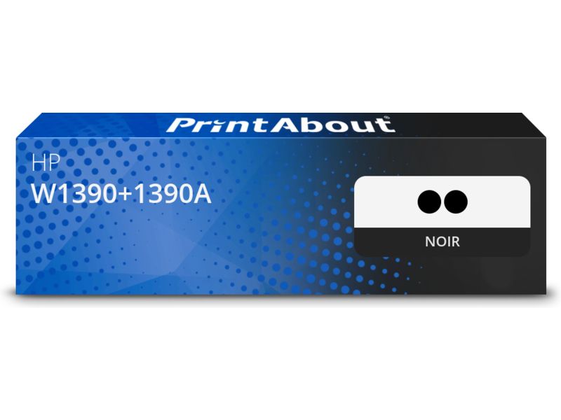 Toner compatible HP W1390+1390A (139A) - Noir - Multipack