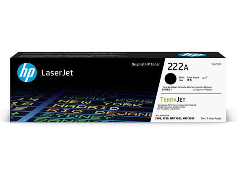 HP 222A (W2220A) - Noir - Toner