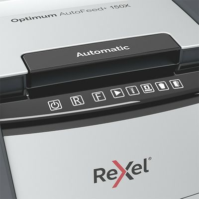 Rexel Optimum Auto+ 150X - Déchiqueteuse de papier