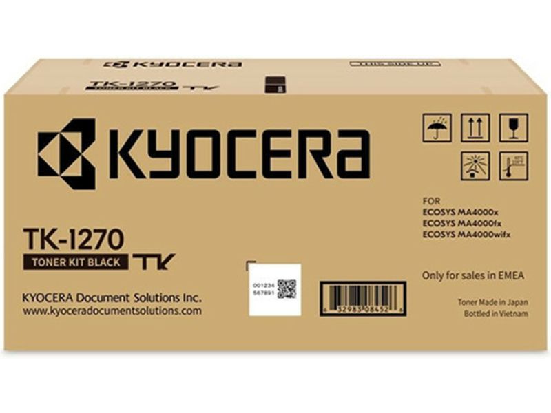 Kyocera TK-1270 - Noir - Toner