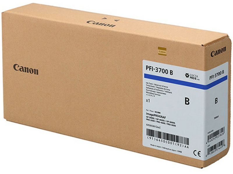 Canon PFI-3700B Inktcartridge Blauw Extra hoge capaciteit
