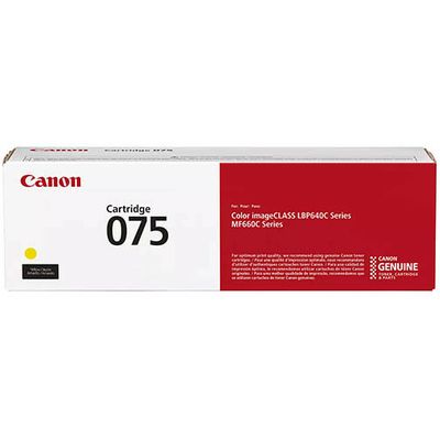 Canon 075 Y - Jaune - Toner