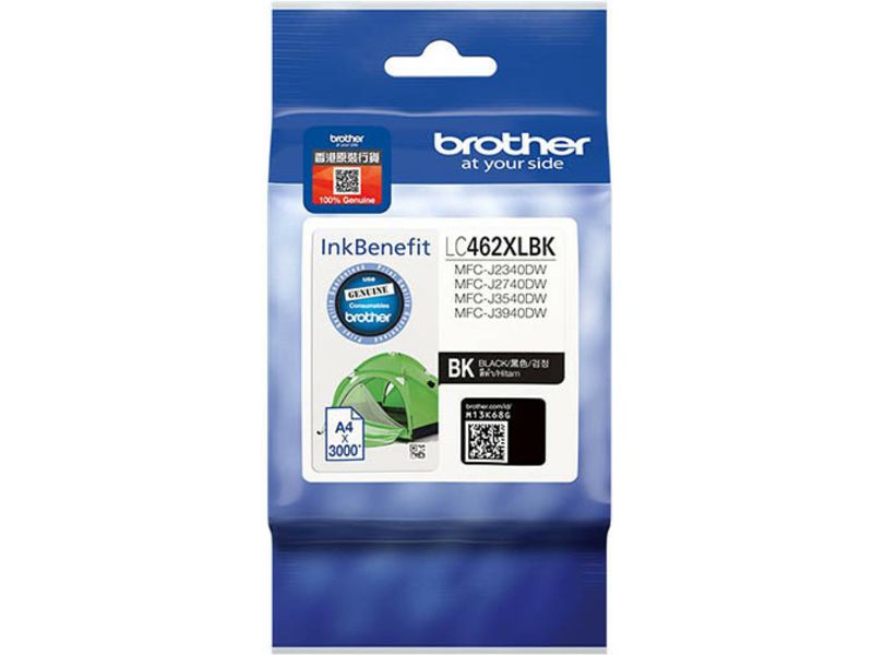 Brother LC-462XLBK - Noir - Cartouche d'encre - Grande capacité