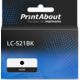 Cartouche compatible Brother LC-521BK - Noir