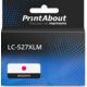 Cartouche compatible Brother LC-527XLM - Magenta - Grande capacité