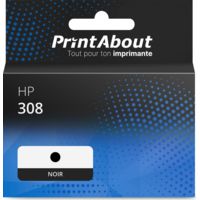Cartouche compatible HP 308 (7FP21UE) - Noir - Très grande capacité