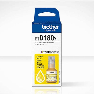 Brother BTD180Y - Jaune - Cartouche d'encre