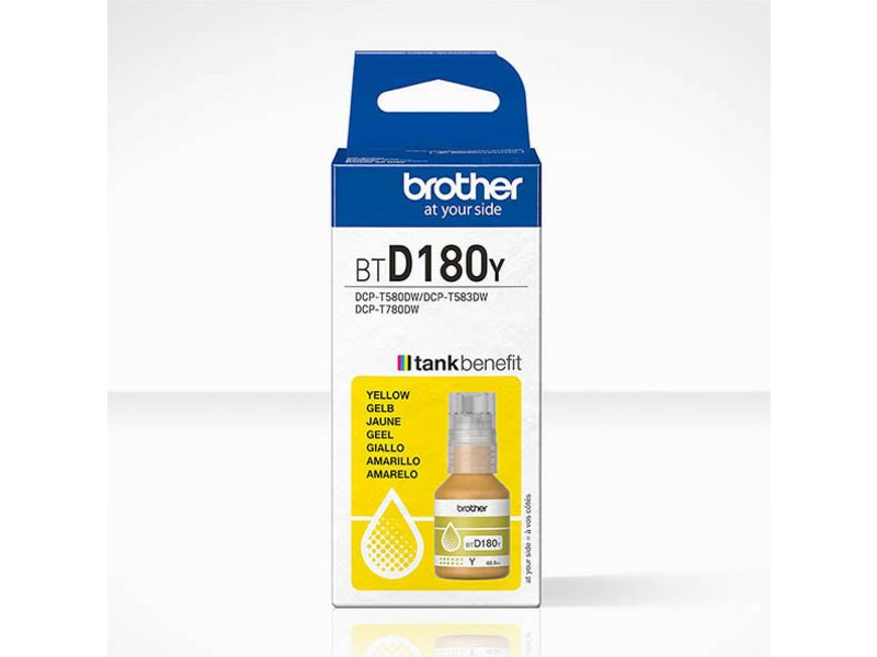 Brother BTD180Y - Jaune - Cartouche d'encre