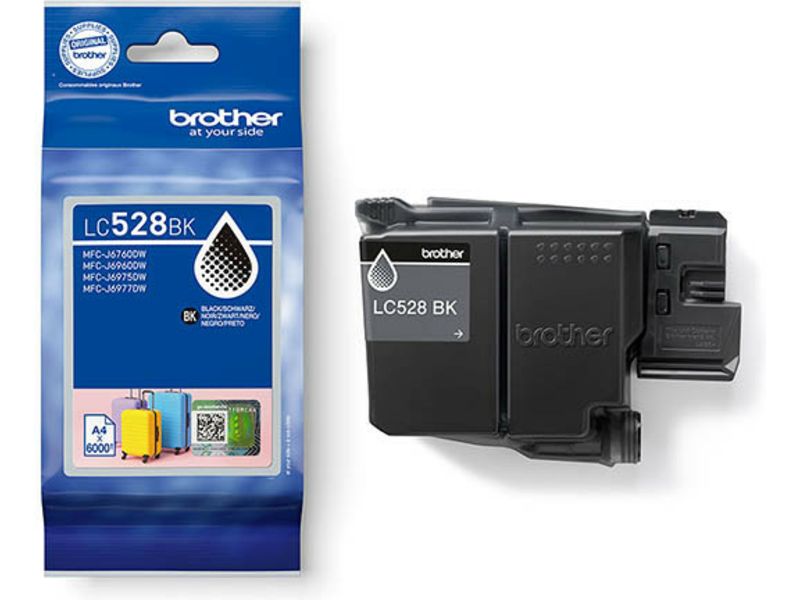 Brother LC-528BK Inktcartridge Zwart Extra hoge capaciteit
