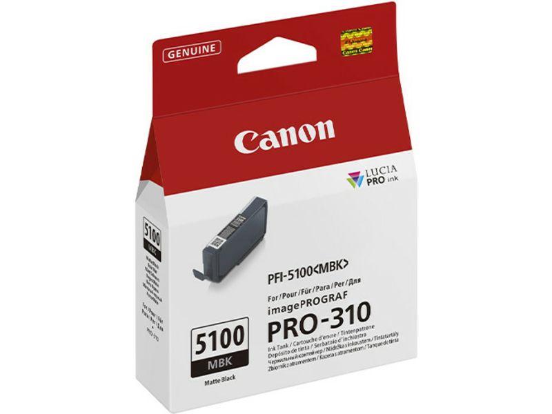 Canon PFI-5100 MBK - Noir mat - Cartouche d'encre