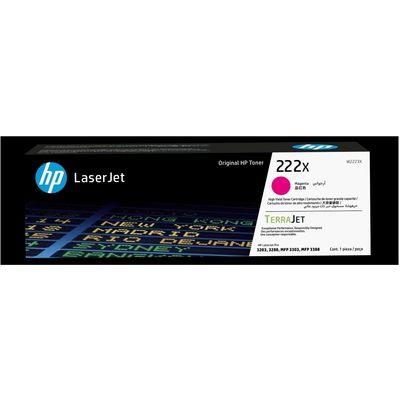 HP 222X (W2222X) - Magenta - Toner - Grande capacité