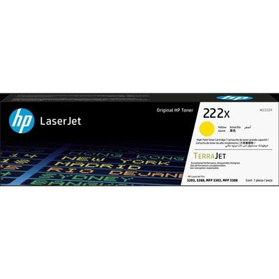 HP 222X (W2223X) - Jaune - Toner - Grande capacité