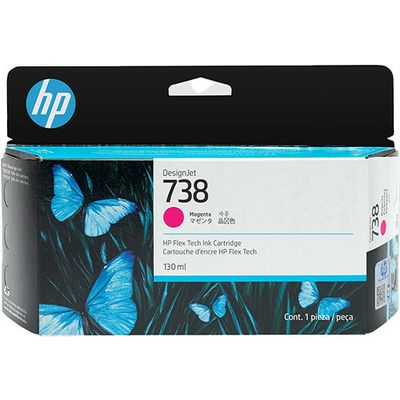 HP 738 (498N6A) - Magenta - Cartouche d'encre