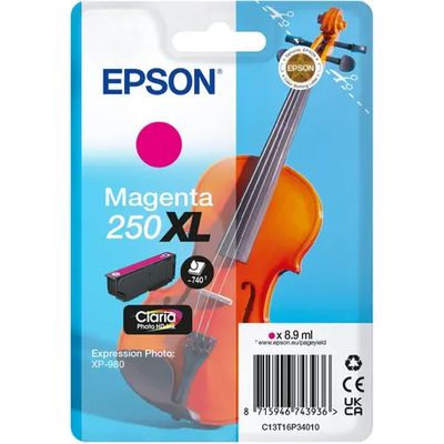 Epson 250XL (C13T16P34010) - Magenta - Cartouche d'encre - Grande capacité