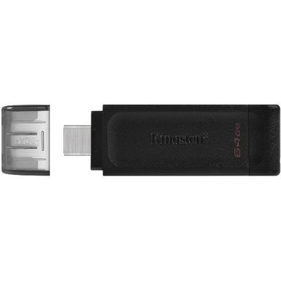 Kingston 64GB USB-C 3.2 Gen 1 DataTraveler 70 - Clé USB