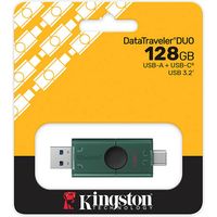Kingston DataTraveler Duo USB-A + USB-C 3.2-stick 128GB - Clé USB
