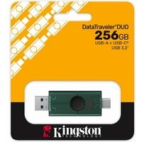 Kingston DataTraveler Duo USB-A + USB-C 3.2-stick 256GB - Clé USB
