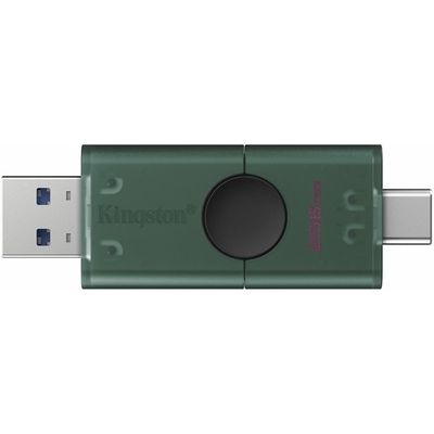 Kingston DataTraveler Duo USB-A + USB-C 3.2-stick 256GB - Clé USB