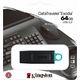 Kingston 64GB USB3.2 Gen 1 DataTraveler Exodia (Black + Teal) - Clé USB