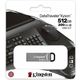 Kingston 512GB DataTraveler Kyson 200MB/s Metal USB 3.2 Gen 1 - Clé USB