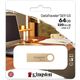 Kingston 64GB 220MB/s Metal USB 3.2 Gen 1 DataTraveler SE9 G3 - Clé USB