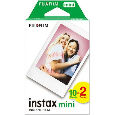 Fujifilm Instax mini film (20 vel) - (4,6 cm x 6,2 cm) - Papier photo