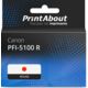 Cartouche compatible Canon PFI-5100 R - Rouge
