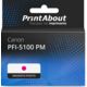 Cartouche compatible Canon PFI-5100 PM - Magenta photo