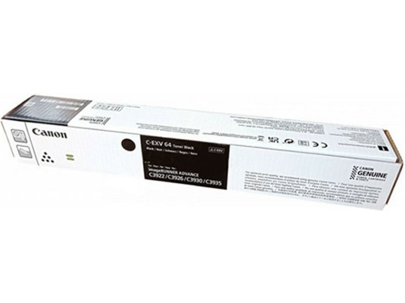 Canon C-EXV 64 BK Toner Zwart Hoge capaciteit