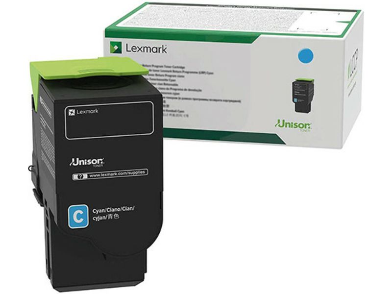 Lexmark 75M2XC0 Toner Cyaan Extra hoge capaciteit