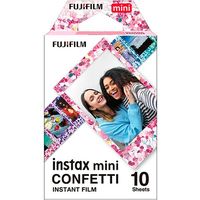 Fujifilm Instax mini film Confetti (10 vel) - (4,6 cm x 6,2 cm) - Papier photo