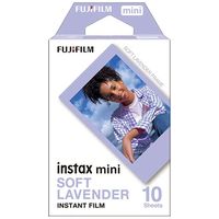 Fujifilm Instax mini film soft lavender (10 vel) - (4,6 cm x 6,2 cm) - Papier photo