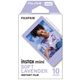 Fujifilm Instax mini film soft lavender (10 vel) - (4,6 cm x 6,2 cm) - Papier photo