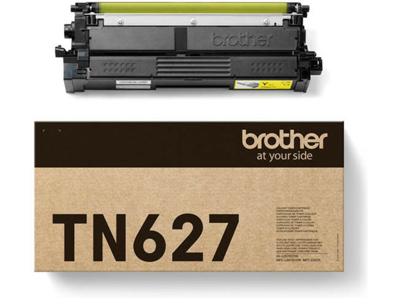 Brother TN-627Y Toner Geel Extra hoge capaciteit