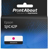 Cartouche compatible Epson SJIC42P (C13T52M340) - Magenta